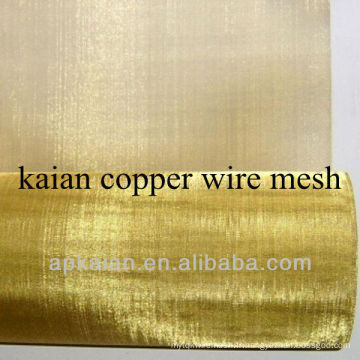 Hebei anping KAIAN 0.25mm wire 30 # copper mesh fine mesh